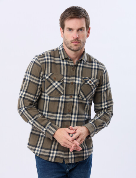 SOBRECAMISA LEÑADORA Verde