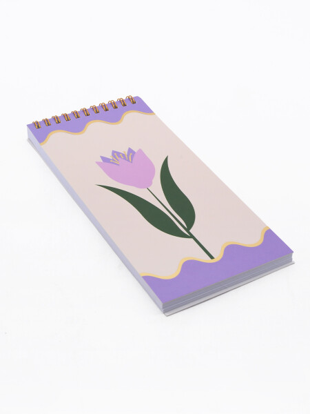 LIBRETA DE NOTAS LILA