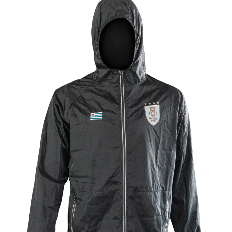 Campera de Lluvia Negra