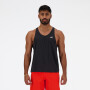 Tank Hombre Athletics Singlet - Hombre Negro