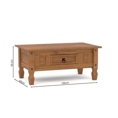 Promo Cristalero + Mesa de Living + Aparador + Rack de TV Linea Naturale Roble