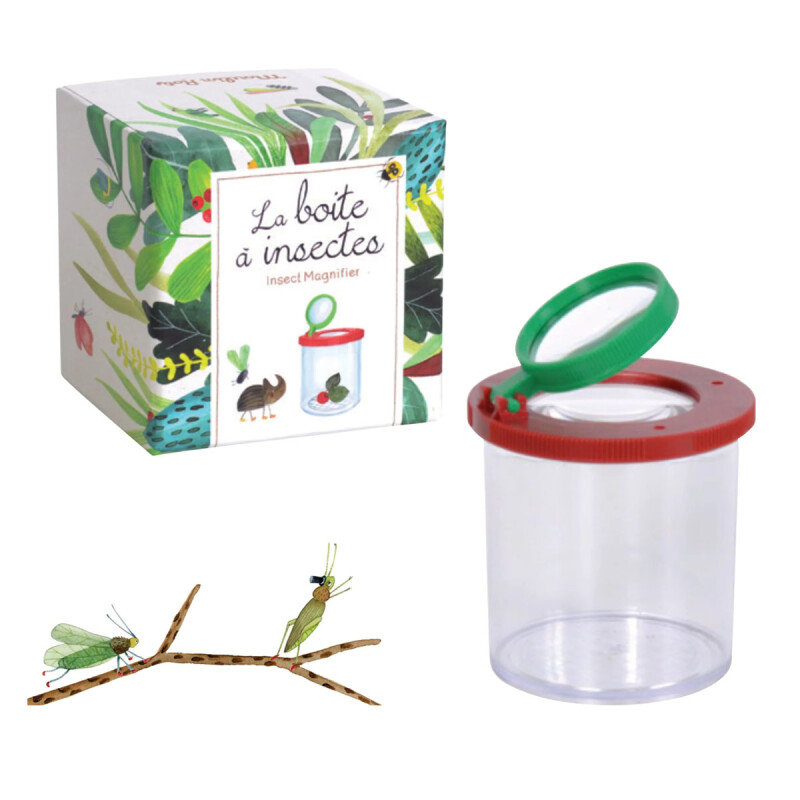 Observador atrapa insectos con lupa Moulin Roty Observador atrapa insectos con lupa Moulin Roty
