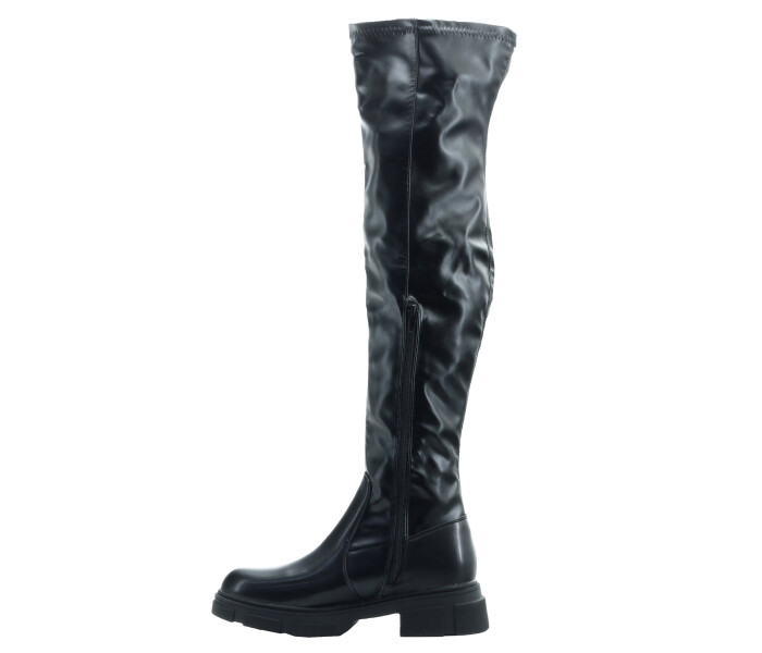 Bota bucanera DALIA con caña alta Miss Carol Black