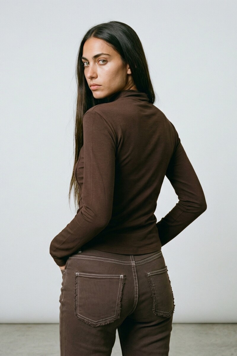 Polera Halito MARRON