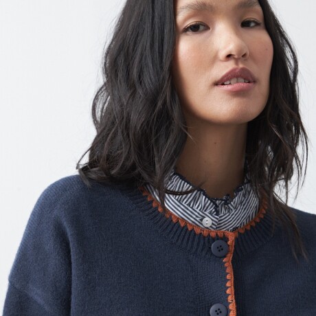 CARDIGAN TELMA Azul Oscuro