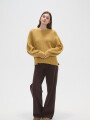 Sweater Tiros Mostaza Melange