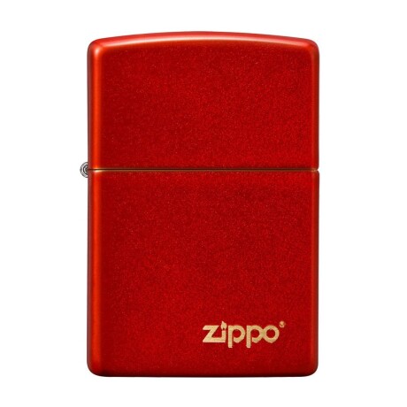 Encendedor Zippo Rojo Metalico logo - 49475ZL Encendedor Zippo Rojo Metalico logo - 49475ZL