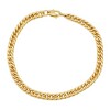 Pulsera Cubana-Oro bajo-Sin Piedra-PU80024 sinpiedra