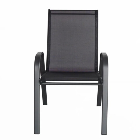 SILLA TEXTILINA PARA EXTERIOR NEGRO SILLA TEXTILINA PARA EXTERIOR NEGRO