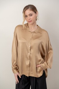 CAMISA LEIGH Camel