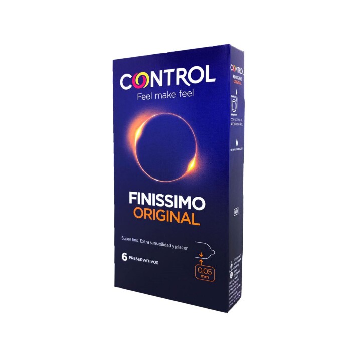 CONTROL ADAPTA FINISSIMO CONDOMS CJ X 6 única