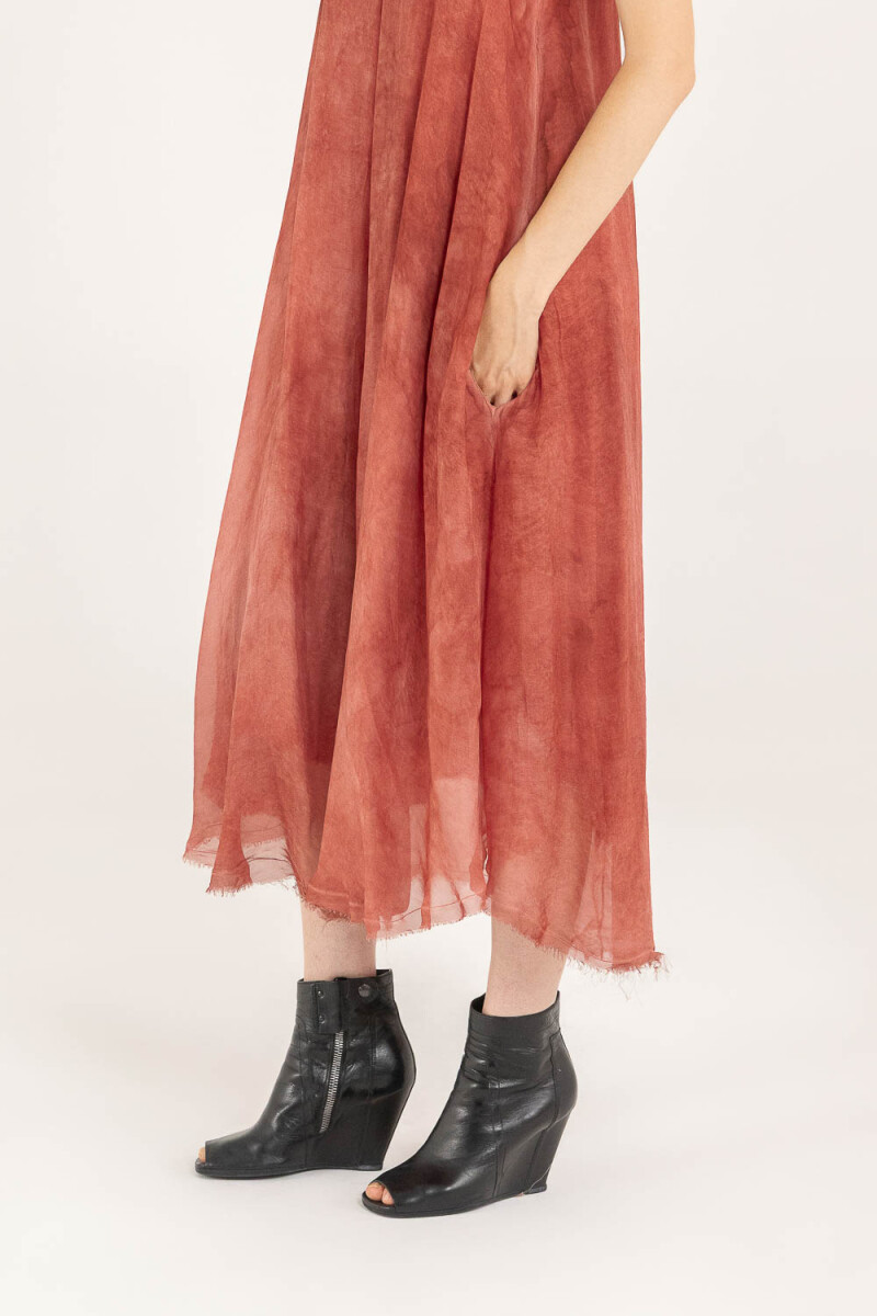 VESTIDO Ocre