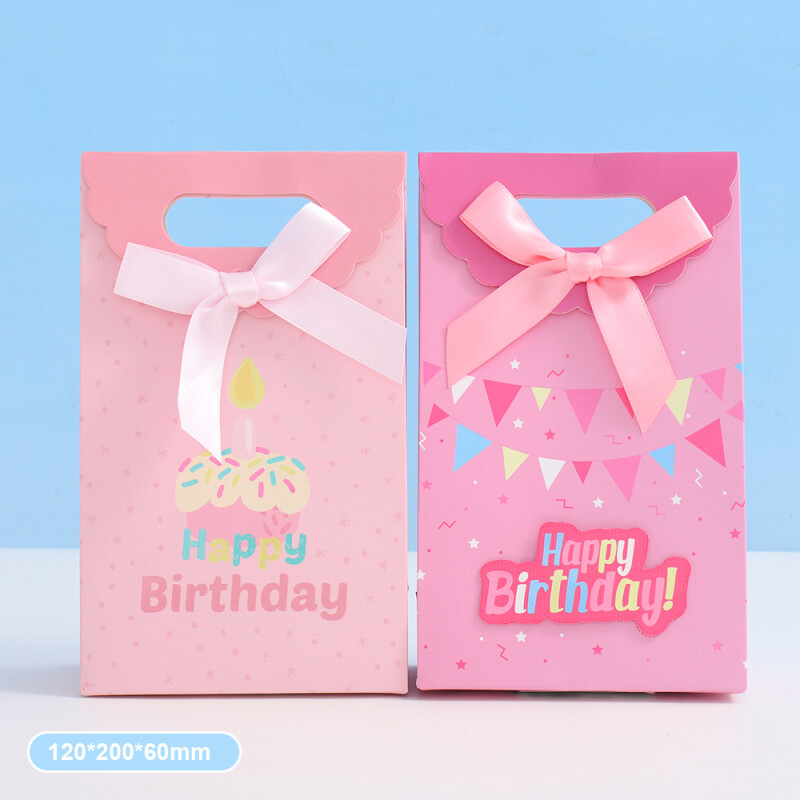 Bolsa De Papel Con Solapa - Happy Birthday - S Bolsa De Papel Con Solapa - Happy Birthday - S