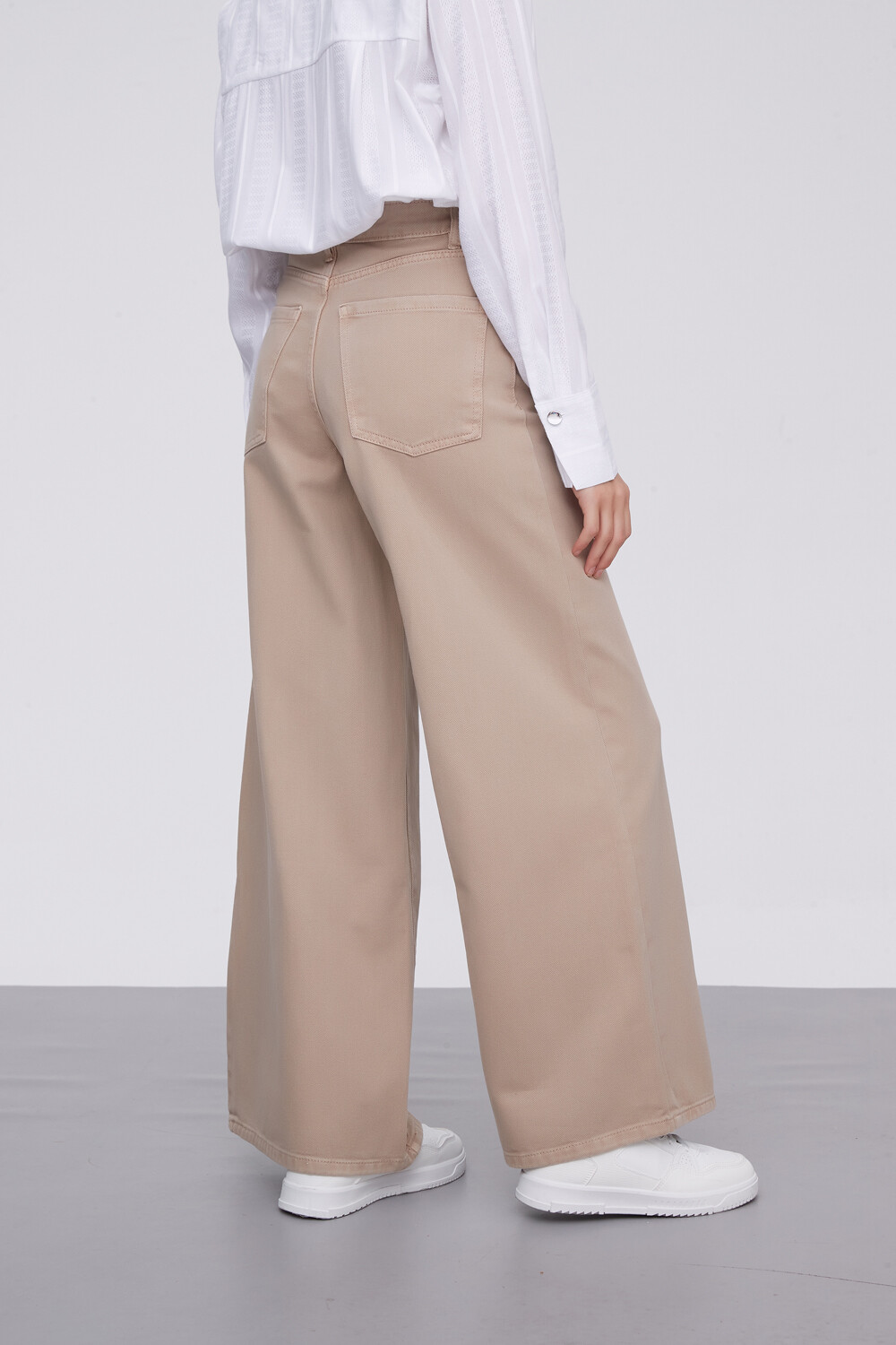 Pantalon Eddy Beige Oscuro