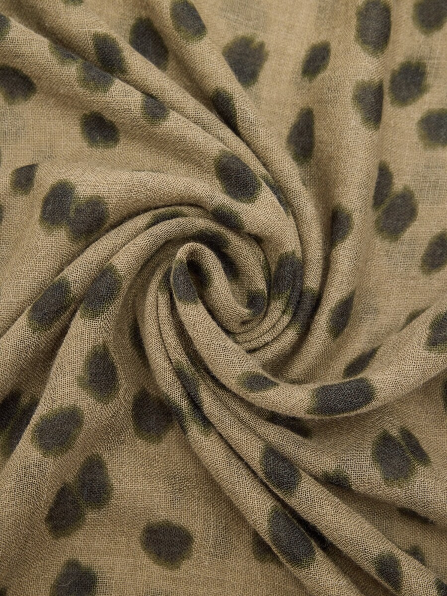 Pañuelo Con Estampado Animal multicolor