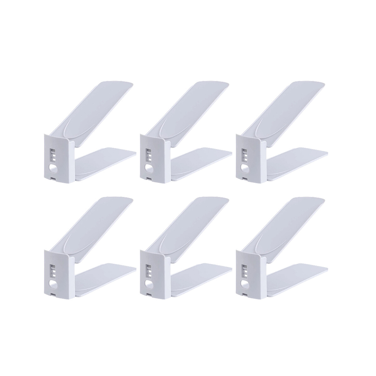 Kit Soporte Zapatos x6 Gris 