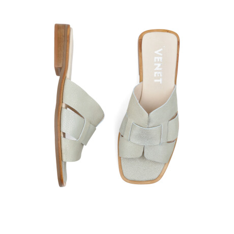 SANDALIAS VENET - CUERO GRANGER DORADO