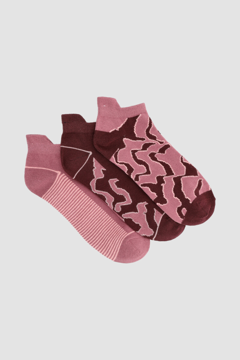 Pack x3 deportiva microfibra con diseño - Variante 42 