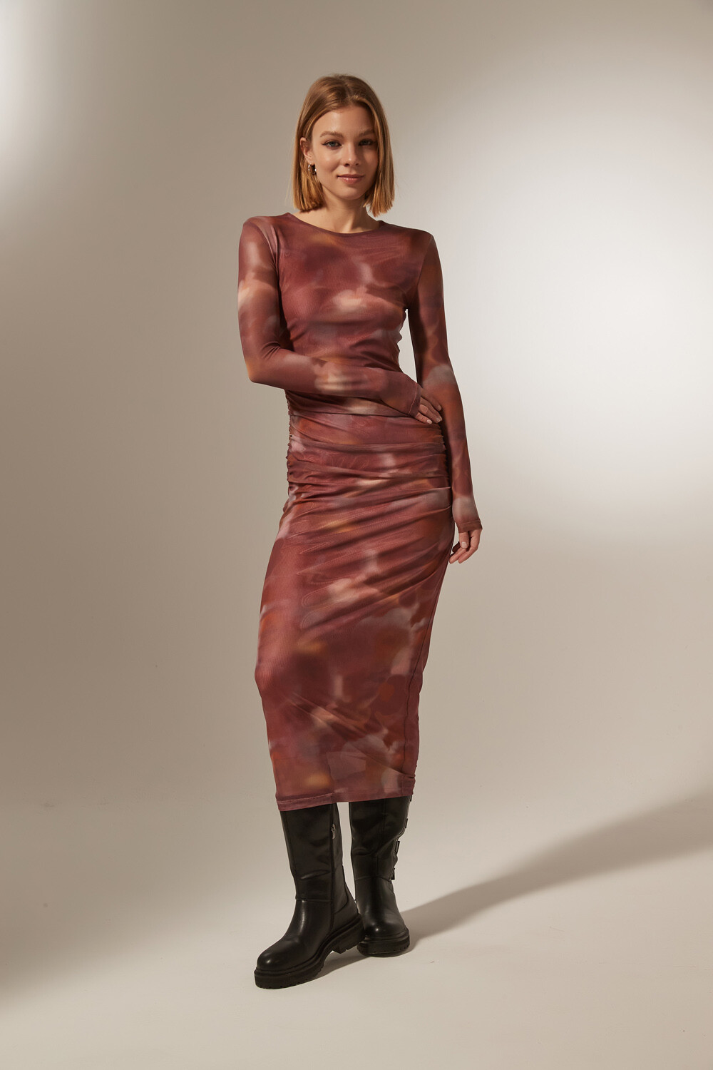 Vestido Latans Estampado 1
