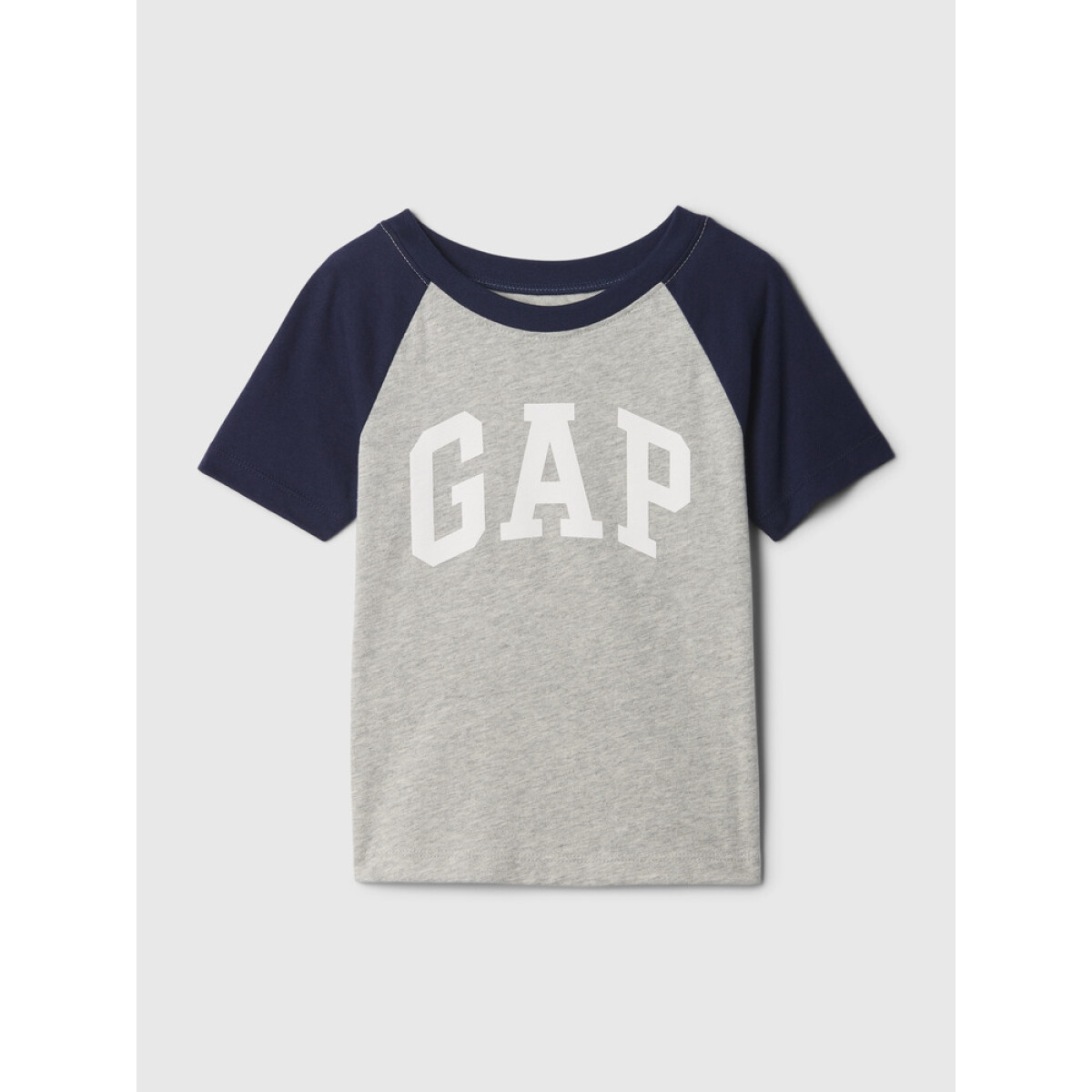 V-FRCH BF LOGO RAGLAN TEE - LIGHT HEATHER GREY B08 