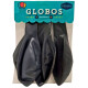 Globos X5 Tamaño R18 Negro Liso