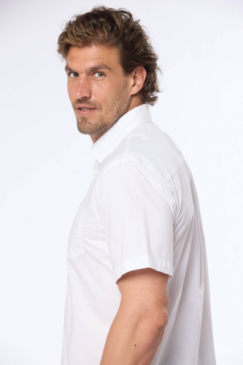 CAMISA LISA - Blanco 
