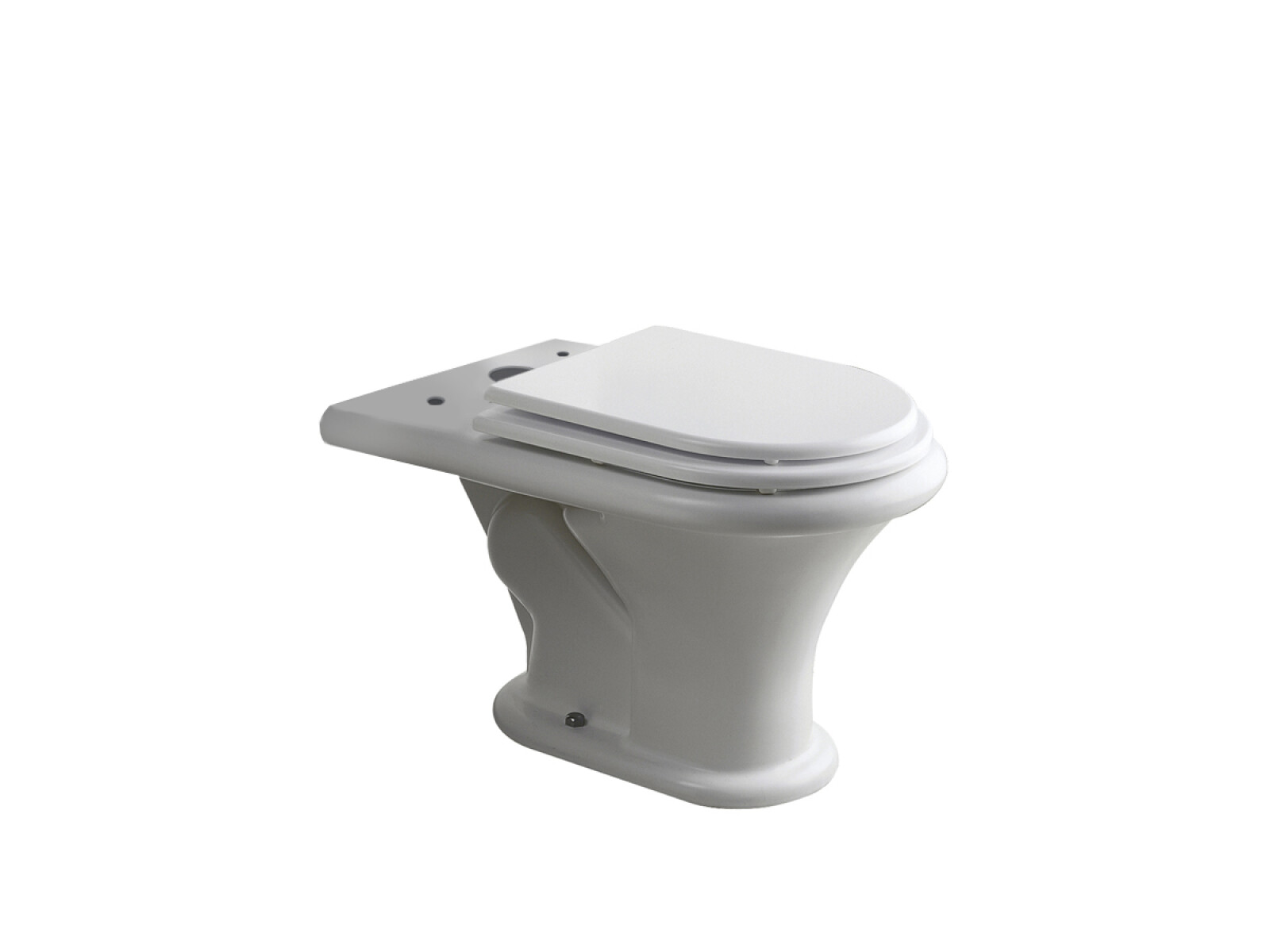 Sanitario Inodoro Para Mochila Murano Blanco Loza Para Baño 