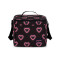 Lonchera Térmica Super Snack Happy Hearts Black