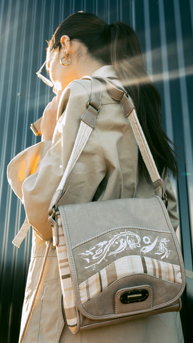 BANDOLERA MORRAL MANCHESTER - TOSTADO 