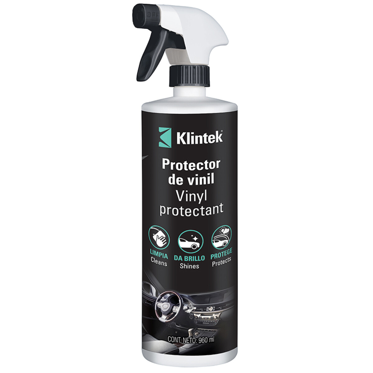 LIMPIADOR PROT P/TABL NEUM TAPIZ C/PULV 960ML KLIN - N/a 