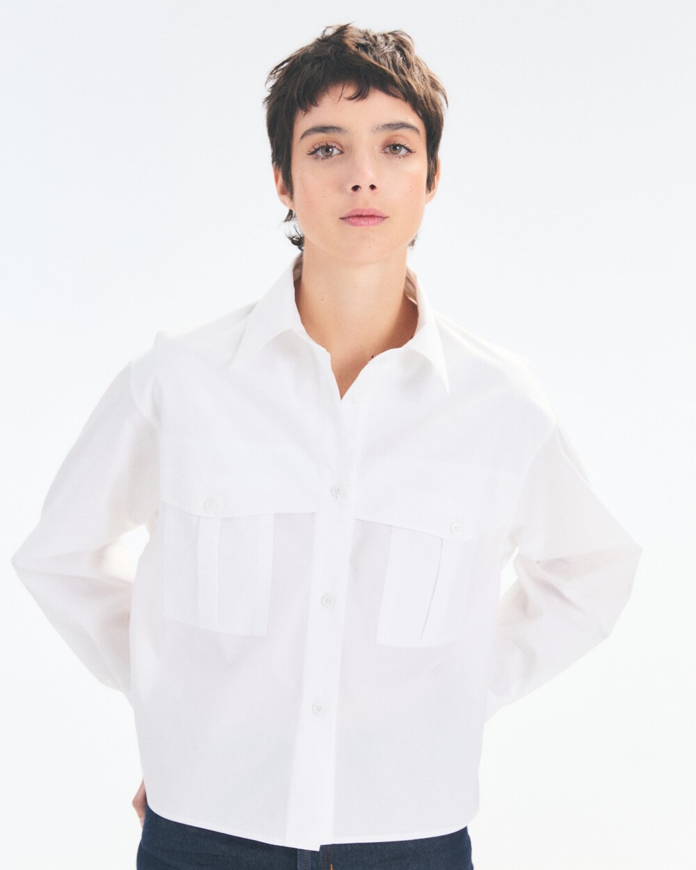 Camisa Cover Blanco