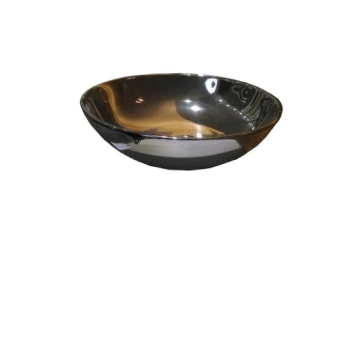 Lavatorio de Cristal Silver Cromo 