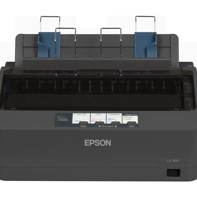 Epson LX 350 - Impresora - B/N - matriz de puntos - Rollo (21,6 cm), JIS B4, 254 mm (anchura) - 9 espiga - hasta 390 caracteres/ Epson LX 350 - Impresora - B/N - matriz de puntos - Rollo (21,6 cm), JIS B4, 254 mm (anchura) - 9 espiga - hasta 390 caracteres/