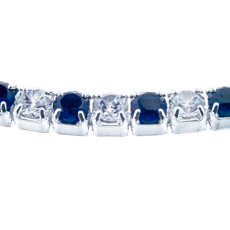 Pulsera de plata 925 con circonias. Pulsera de plata 925 con circonias.