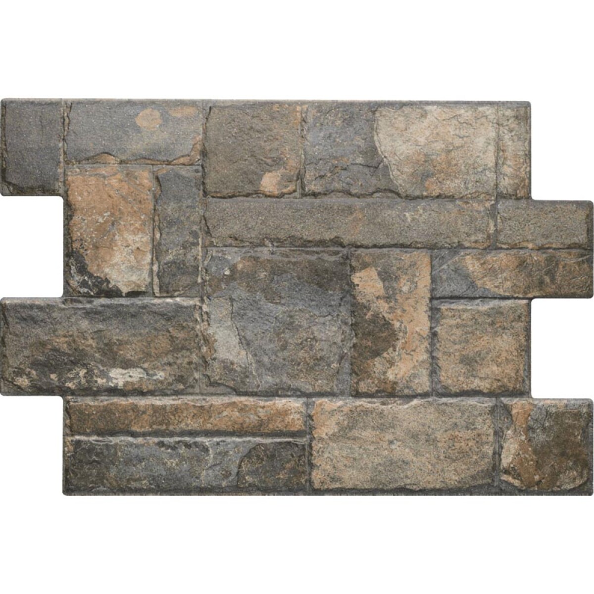 Porcelanato Para Exterior Brasil Marron "a" 44,2x66,4 Cm 