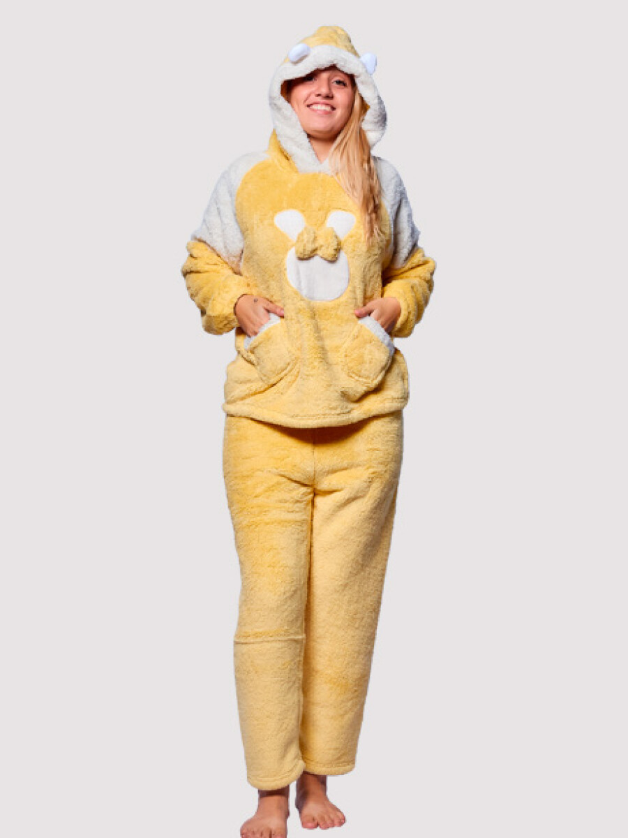 Pijama Orejita - Amarillo maíz 