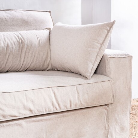 Sillón Garda 2 Cuerpos Crudo