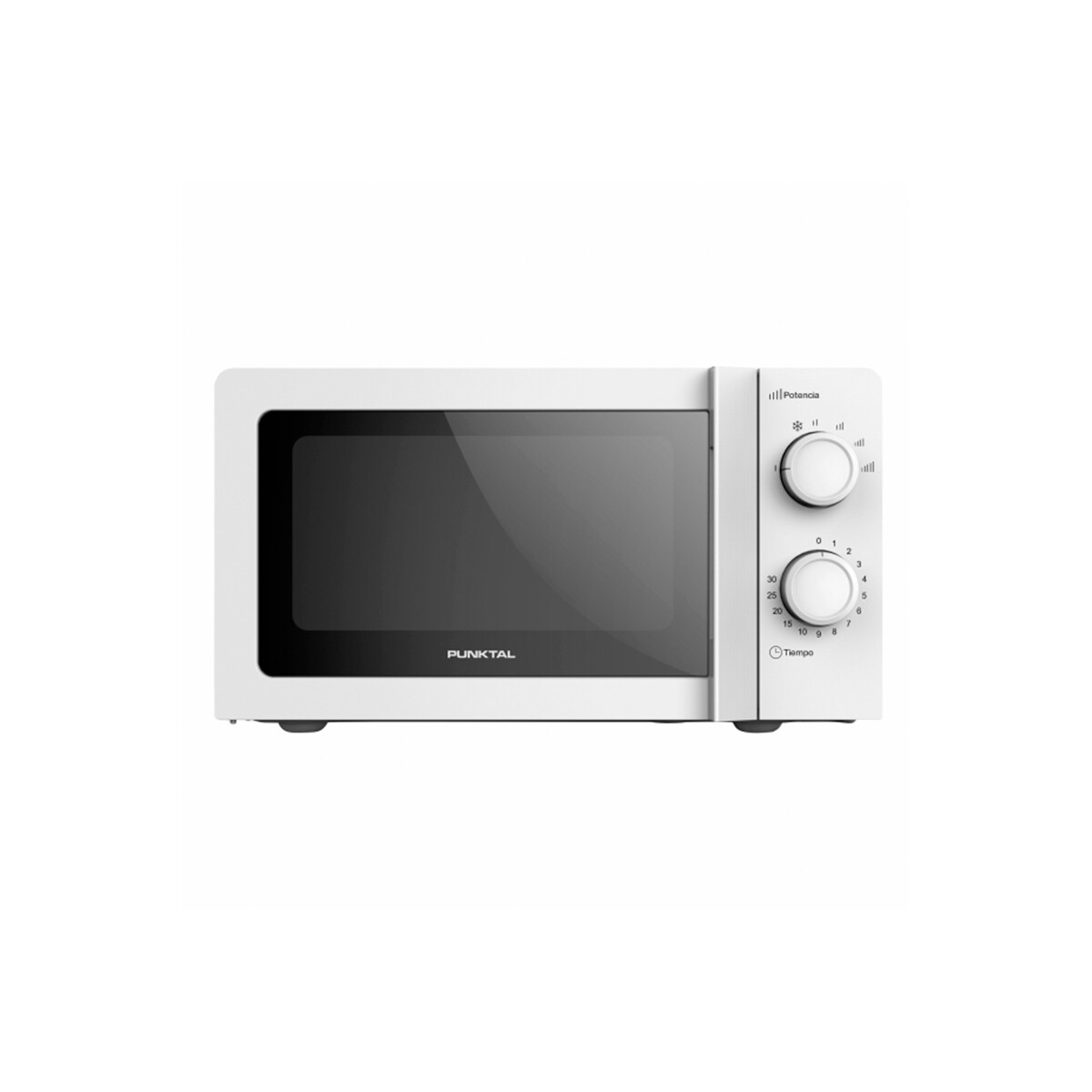 Microondas 20 Lts. 6 Niveles Punktal Pk2019m Blanco 