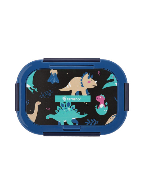 Tupper Pickbox Infantil Con Cubiertos Dino
