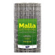 Tejido Malla Electrosoldada Galvanizada Rollo 1.50m X 25 Mts Gris