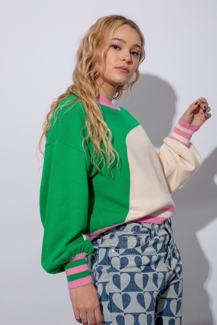 SWEATER ANTOLINA Rosa Cuarzo