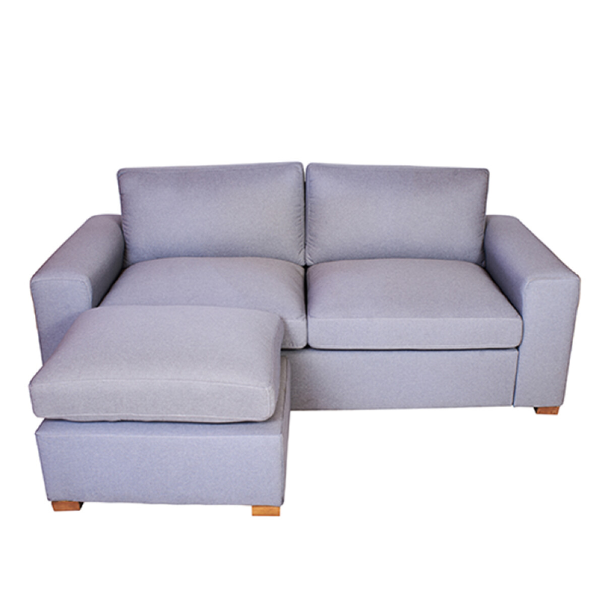 Sillón recto 3 cuerpos con isla 