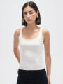 Musculosa Mintas Marfil / Off White