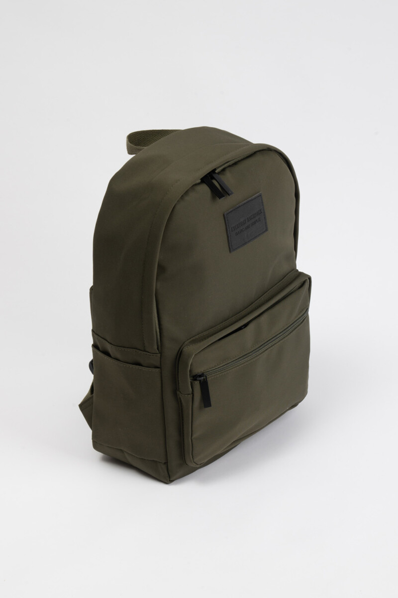 Mochila básica Verde