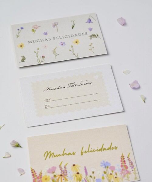 Tarjeta 5,5 x 9 cm - SURTIDO Tarjeta 5,5 x 9 cm - SURTIDO