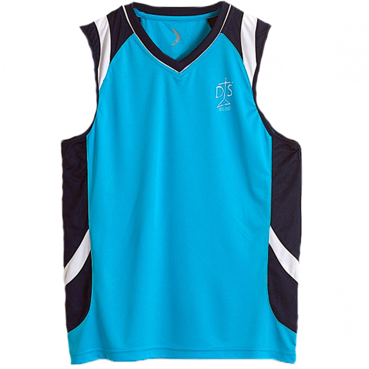 Remera Basketball Colegio La Mennais Celeste