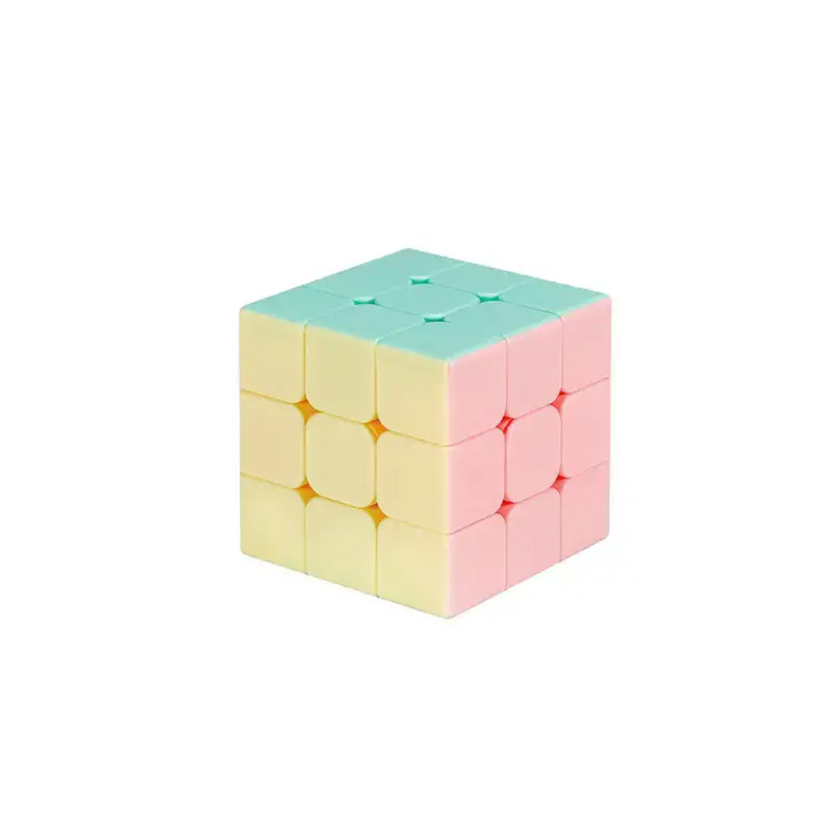 Cubo Rubik clasico color pastel 
