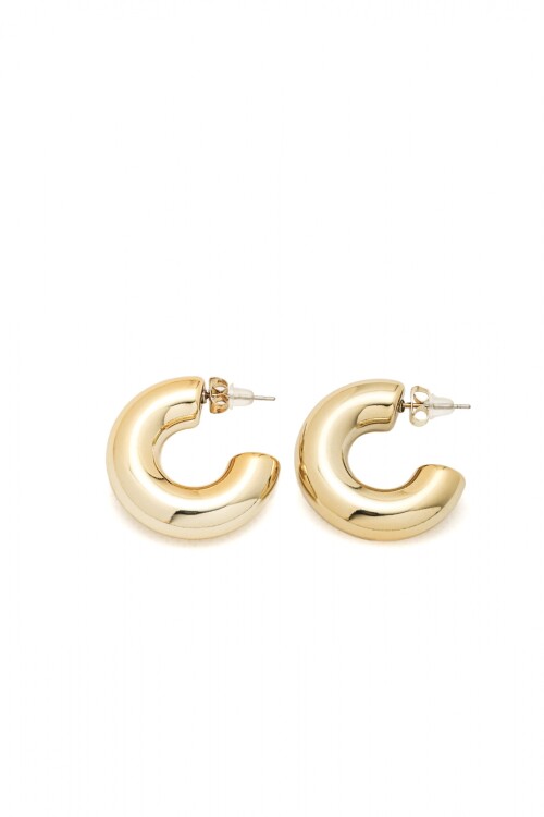 Caravanas Chunky Dorado