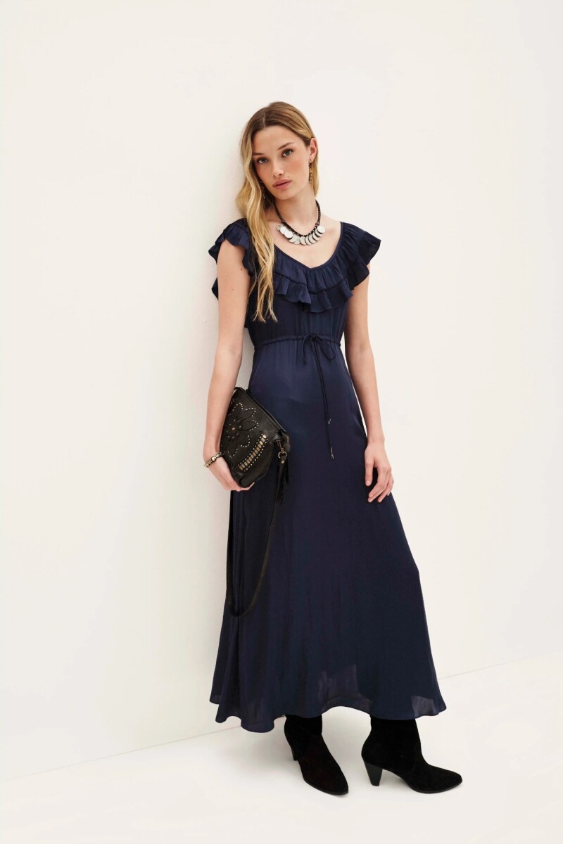 VESTIDO LIVONIA Azul