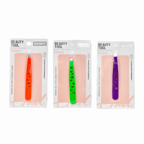 Pinza para cejas 3 colores Pinza Para Cejas 3 Colores